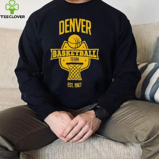 Denver Basketball Team Inspired Denver Nuggets Colorado Basketball Team Shirt