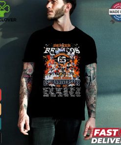 Denver Broncos 1960 2025 Be Grateful For The Legacy And The Memories Signatures Shirt