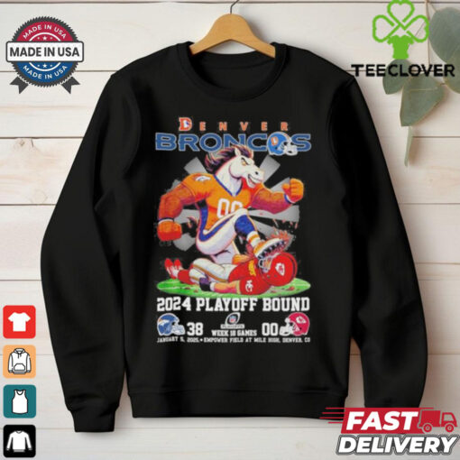 Denver Broncos 2024 Playoff Bound Defeat Kc Chiefs 38 0 Shirt