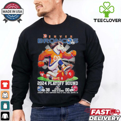 Denver Broncos 2024 Playoff Bound Defeat Kc Chiefs 38 0 Shirt