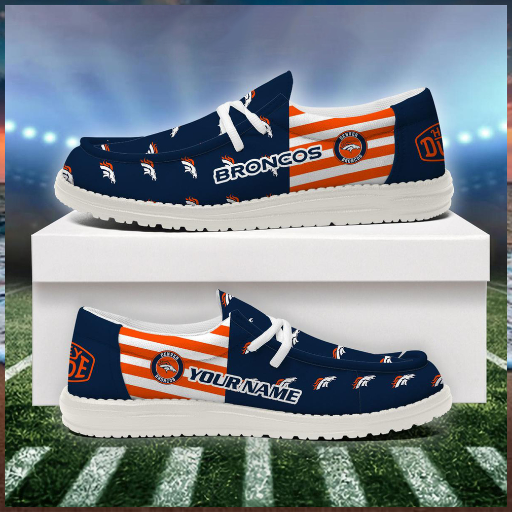 Denver Broncos 2024 Version Personalized Hey Dude Shoes Denver Broncos 2024 Version Personalized Hey Dude Shoes