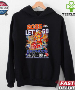 Denver Broncos 2025 Let’s go score shirt