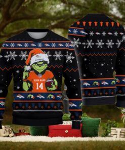 Denver Broncos Custom Chrismas Ugly Sweater