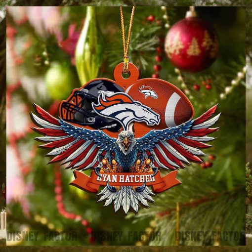 Denver Broncos Decorations, Eagles Christmas Ornaments