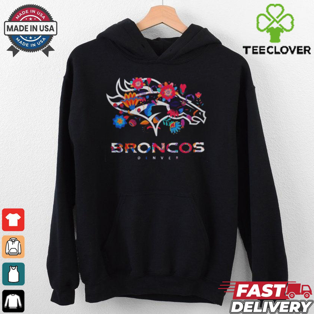 Denver Broncos Dia De Los Muertos 2024 T Shirt Denver Broncos Dia De Los Muertos 2024 T Shirt