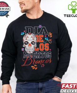 Denver Broncos Dia De Los Muertos Shirt