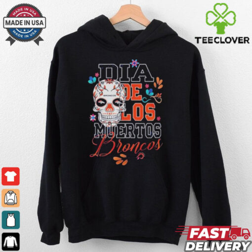 Denver Broncos Dia De Los Muertos Shirt