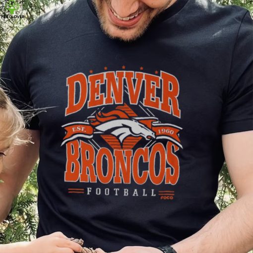 Denver Broncos Established Banner T Shirt