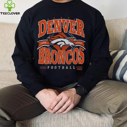 Denver Broncos Established Banner T Shirt