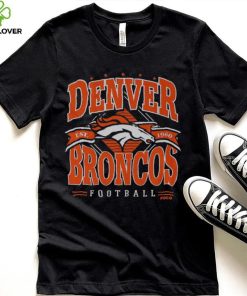 Denver Broncos Established Banner T Shirt