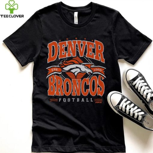 Denver Broncos Established Banner T Shirt