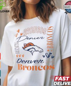 Denver Broncos G III 4Her by Carl Banks T Shirt