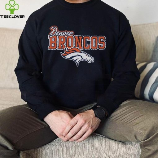 Denver Broncos Gameday Couture s In The Spotlight Tonal Leopard Print Shirt