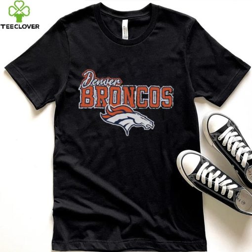 Denver Broncos Gameday Couture s In The Spotlight Tonal Leopard Print Shirt