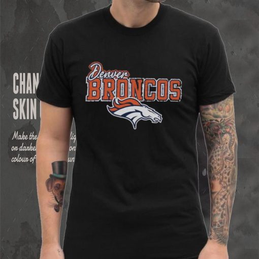 Denver Broncos Gameday Couture s In The Spotlight Tonal Leopard Print Shirt