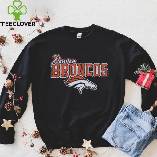 Denver Broncos Gameday Couture s In The Spotlight Tonal Leopard Print Shirt