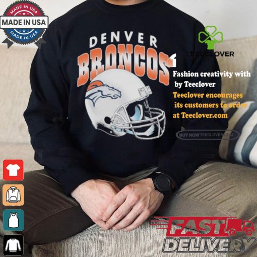 Denver Broncos Gradient Helmet T hoodie, sweater, longsleeve, shirt v-neck, t-shirt