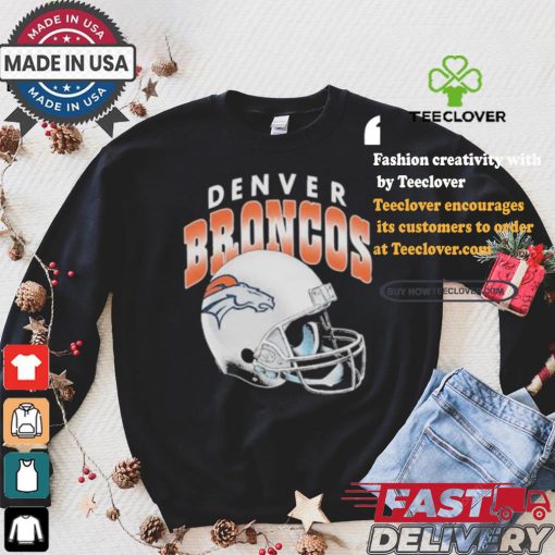 Denver Broncos Gradient Helmet T hoodie, sweater, longsleeve, shirt v-neck, t-shirt