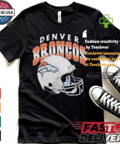 Denver Broncos Gradient Helmet T hoodie, sweater, longsleeve, shirt v-neck, t-shirt