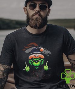 Denver Broncos Grinch Haters Gonna Hate T Shirt