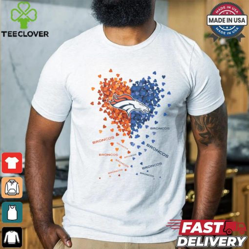 Denver Broncos Heart Shirt