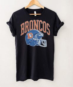 Denver Broncos Helmet Retro _ Vintage Denver Broncos T Shirt