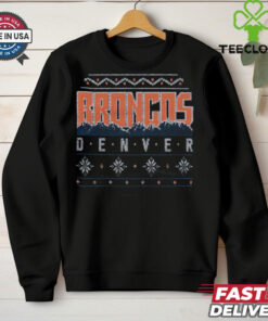 Denver Broncos Holiday Crewneck shirt
