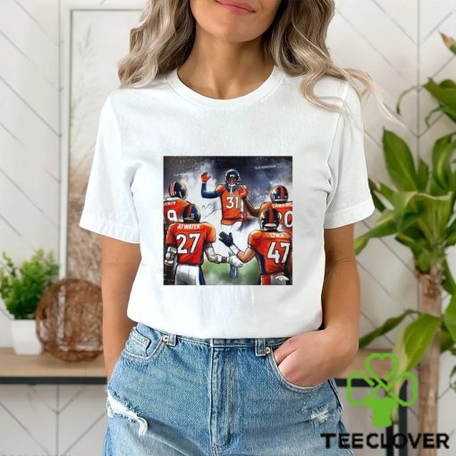 Denver Broncos Justin Simmons Smith Atwater Lynch Dawkins art hoodie, sweater, longsleeve, shirt v-neck, t-shirt