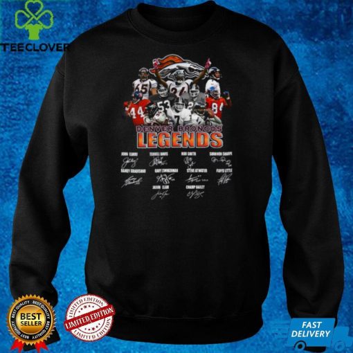 Denver Broncos Legends signatures hoodie, sweater, longsleeve, shirt v-neck, t-shirt