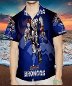 Denver Broncos Mascot 3D Hawaiian Shirt Sport Fans Gift Summer Gift