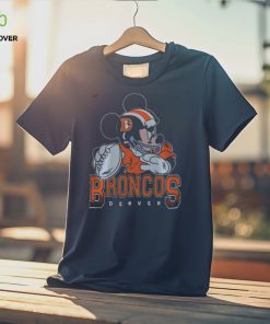 Denver Broncos Mickey Football Game Day T Shirt, Denver Broncos Gifts For Him