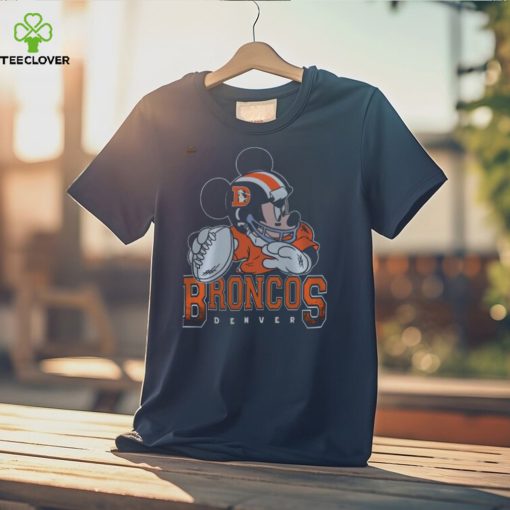 Denver Broncos Mickey Football Game Day T Shirt, Denver Broncos Gifts For Him