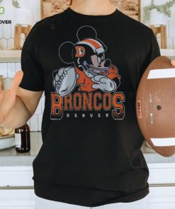 Denver Broncos Mickey Football Game Day T Shirt, Denver Broncos Gifts For Him