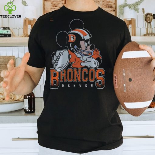 Denver Broncos Mickey Football Game Day T Shirt, Denver Broncos Gifts For Him