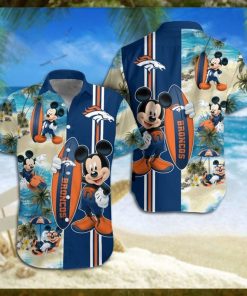 Denver Broncos Mickey Mouse Hawaiian Shirt