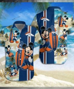 Denver Broncos Mickey Mouse Hawaiian Shirt