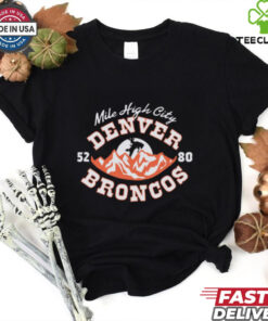 Denver Broncos Mile High City 52 80 t shirt