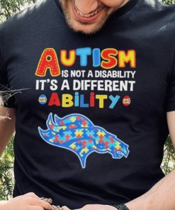 Denver Broncos NFL Autism Is Not A Disability 2024 Shirt