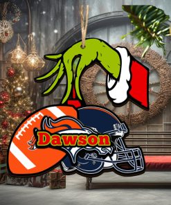 Denver Broncos NFL Grinch Personalized Ornament SP121023106ID03