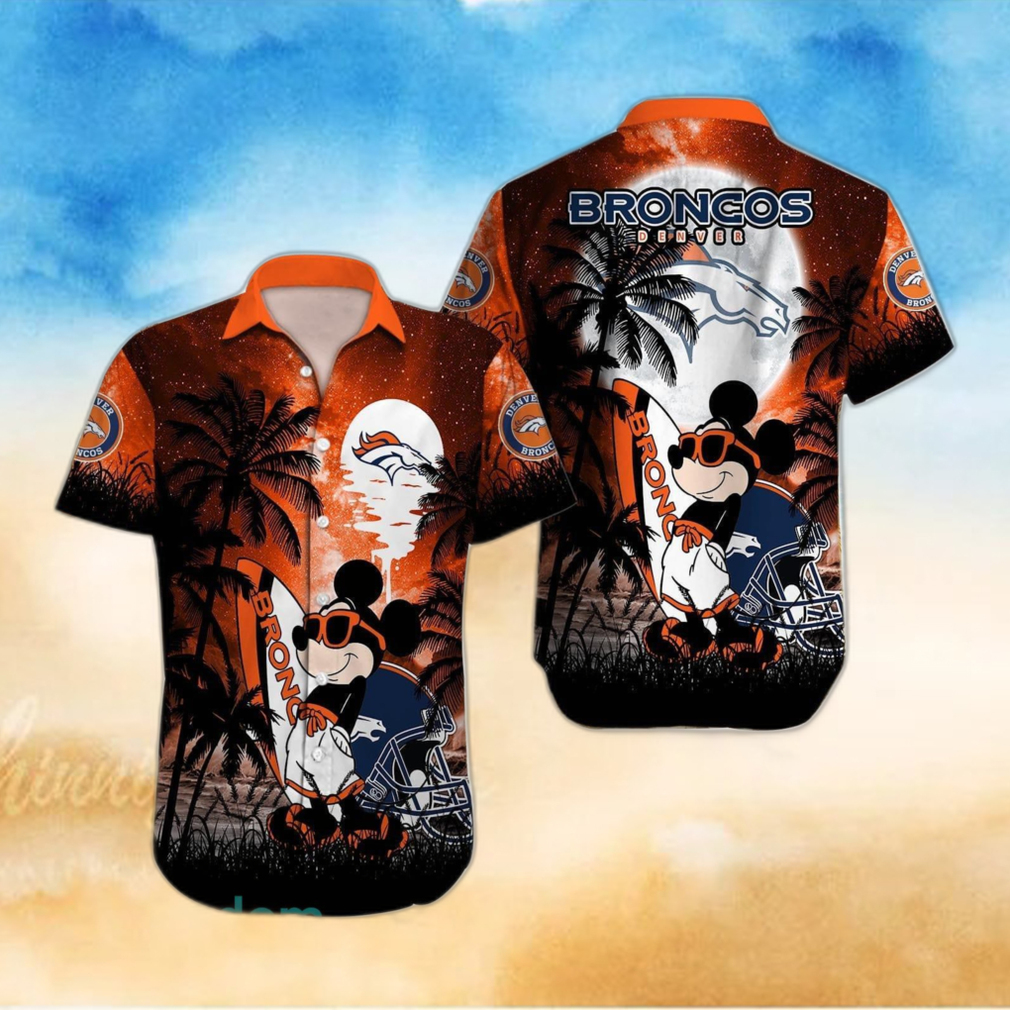 Broncos Hawaiian Shirt Denver Broncos Football Floral Aloha Best