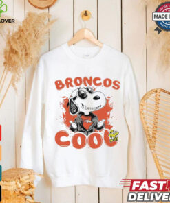 Denver Broncos NFL Team Snoopy Joe Cool T Shirt
