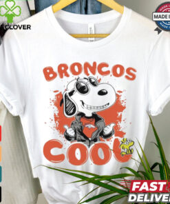 Denver Broncos NFL Team Snoopy Joe Cool T Shirt