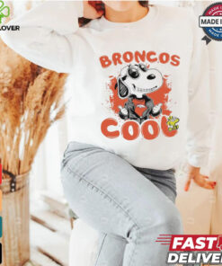 Denver Broncos NFL Team Snoopy Joe Cool T Shirt