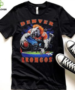 Denver Broncos NFL Team Uncommon Thunder let’s ride mascot t hoodie, sweater, longsleeve, shirt v-neck, t-shirt