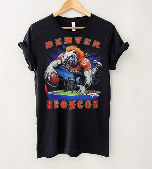 Denver Broncos NFL Team Uncommon Thunder let’s ride mascot t hoodie, sweater, longsleeve, shirt v-neck, t-shirt