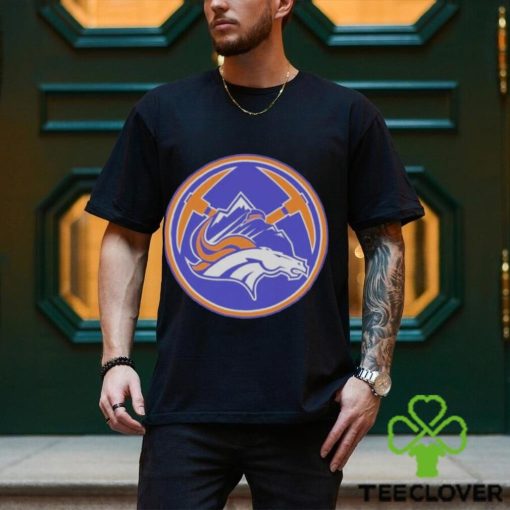 Denver Broncos Nuggets Mash Up Logo News 2023 Shirt