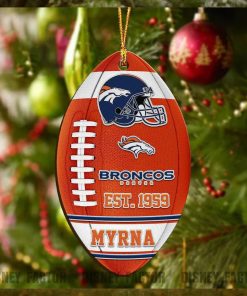 Denver Broncos Ornaments, Nfl Christmas Decorations