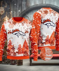 Denver Broncos Special Christmas Ugly Sweater