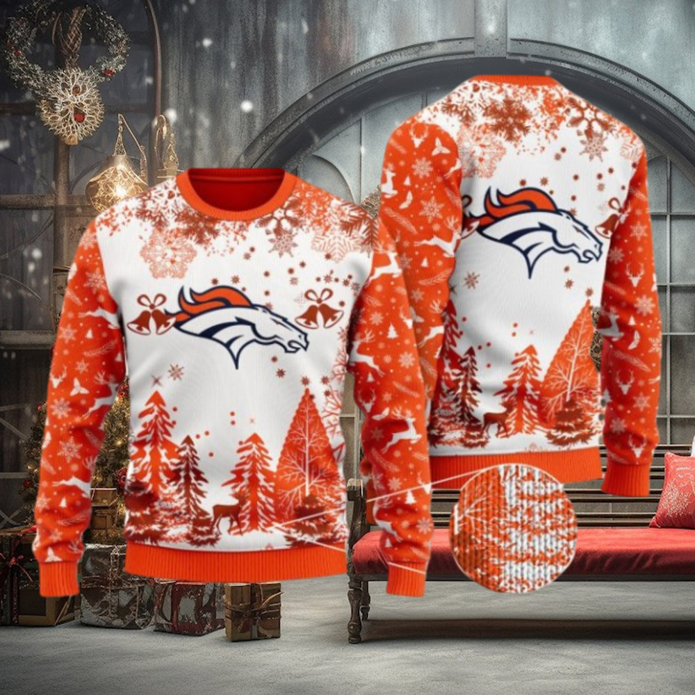 Denver Broncos Special Christmas Ugly Sweater Denver Broncos Special Christmas Ugly Sweater