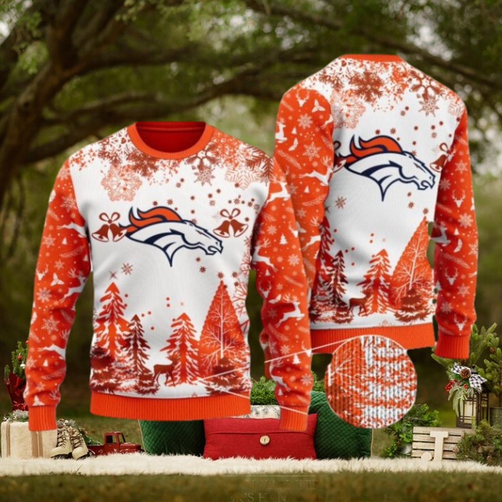Denver Broncos Special Christmas Ugly Sweater Denver Broncos Special Christmas Ugly Sweater